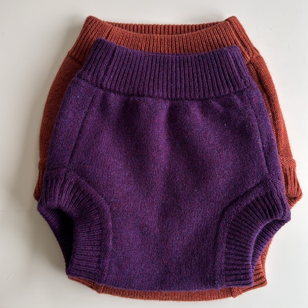 Sloomb Wool Diaper Covers - Medium and Large
